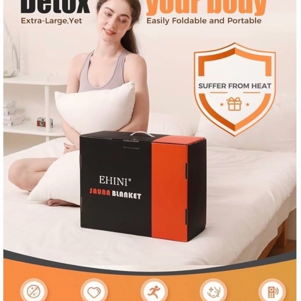 Ehini Sauna Blanket for Spa with Remote - Picture 5 of 5